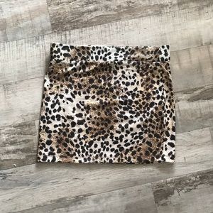 Leopard Skirt